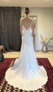 Long dress train